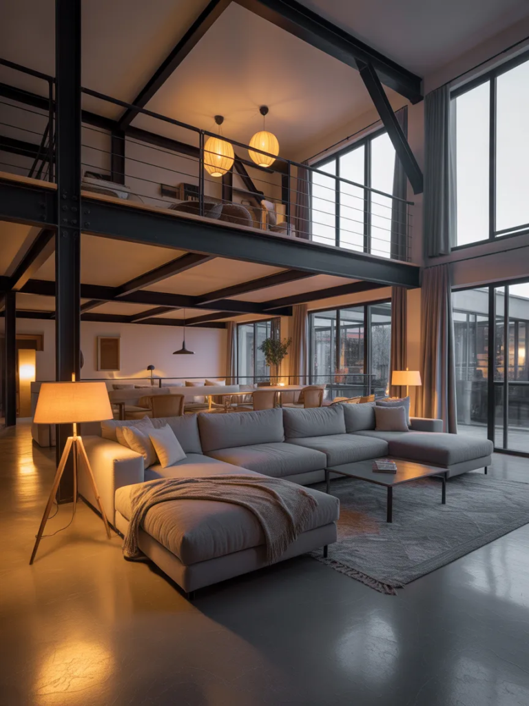 storage under the mezzanine