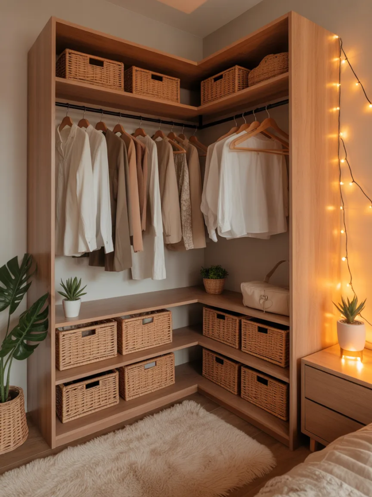 corner wardrobe designs