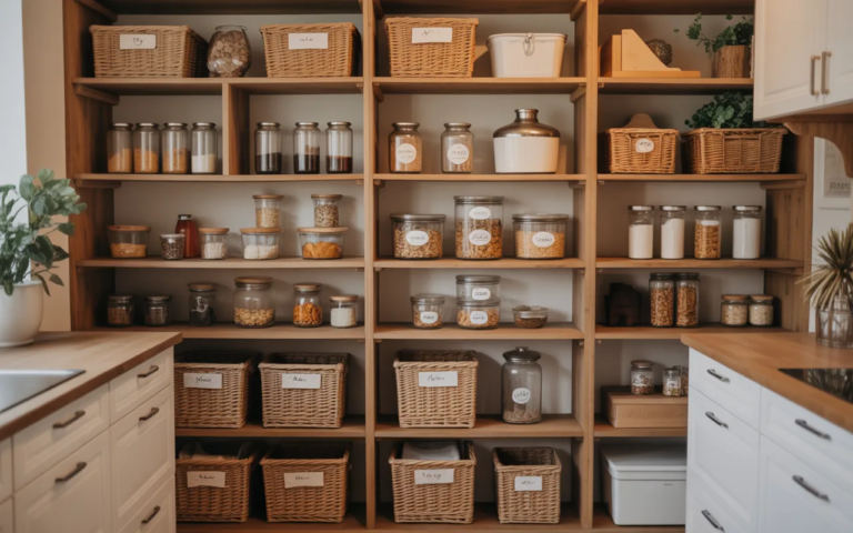 Aménagement de garde-manger cosy