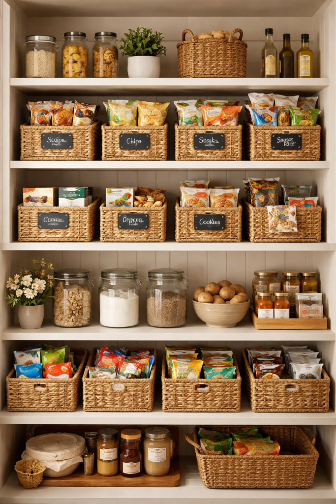 Baskets for Soft Organization