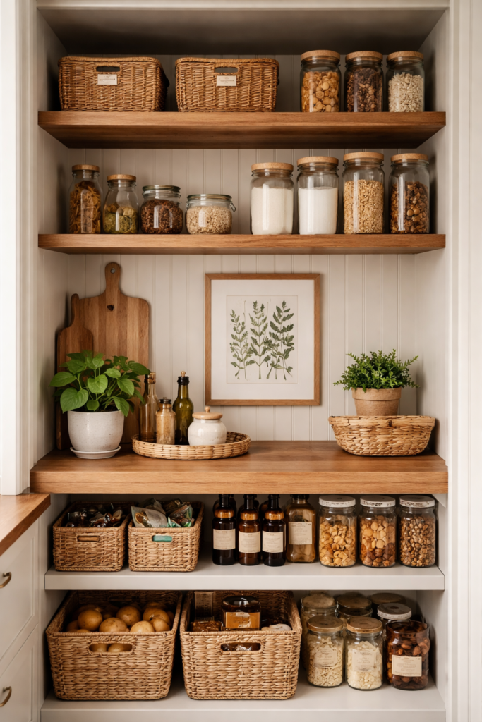 Cozy Pantry Layout