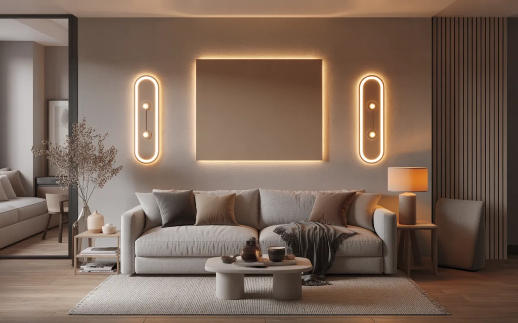 Décoration intérieure avec des appliques murales