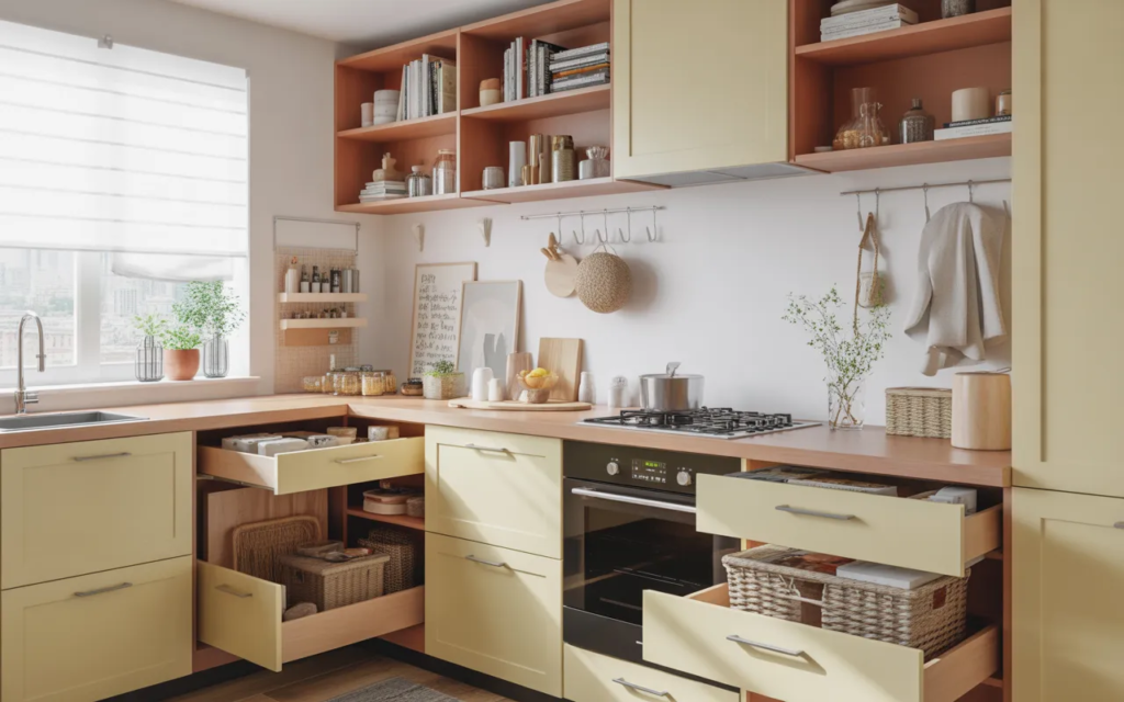  maximiser le rangement de cuisine pour gagner de l’espace