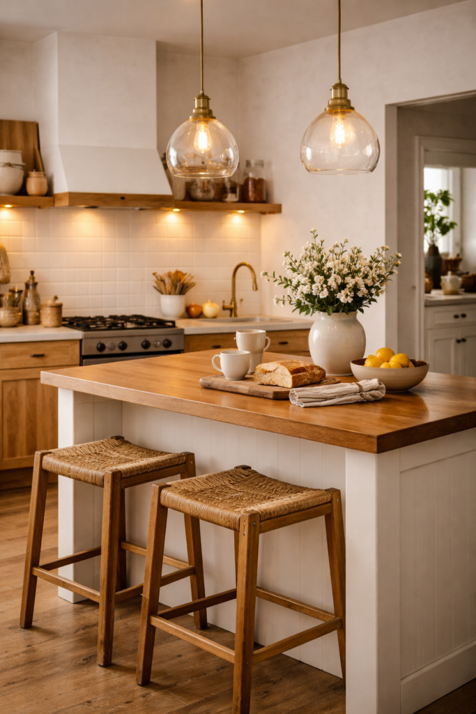  idées de cuisine cocooning chaleureuse