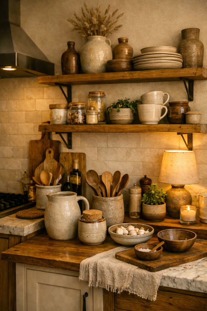  idées de cuisine cocooning chaleureuse