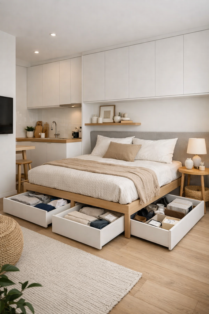 Studio Apartment Layout