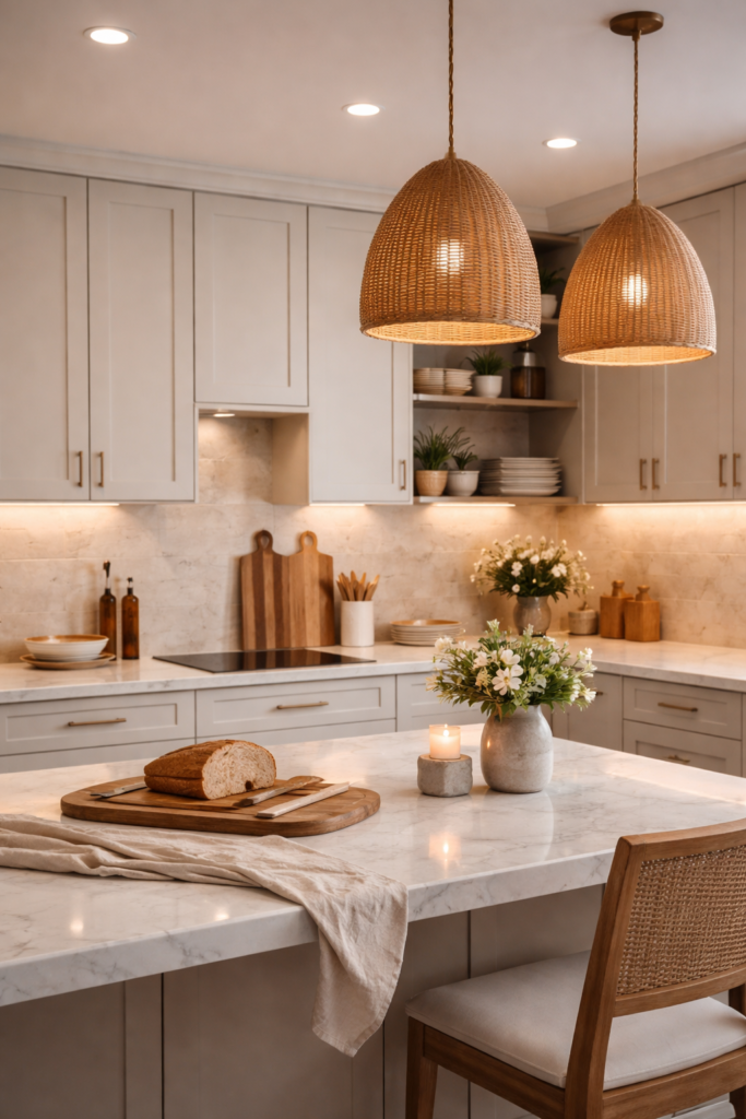 conseils d’éclairage de cuisine pour un espace lumineux