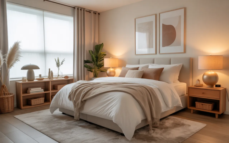 style de chambre principale cosy