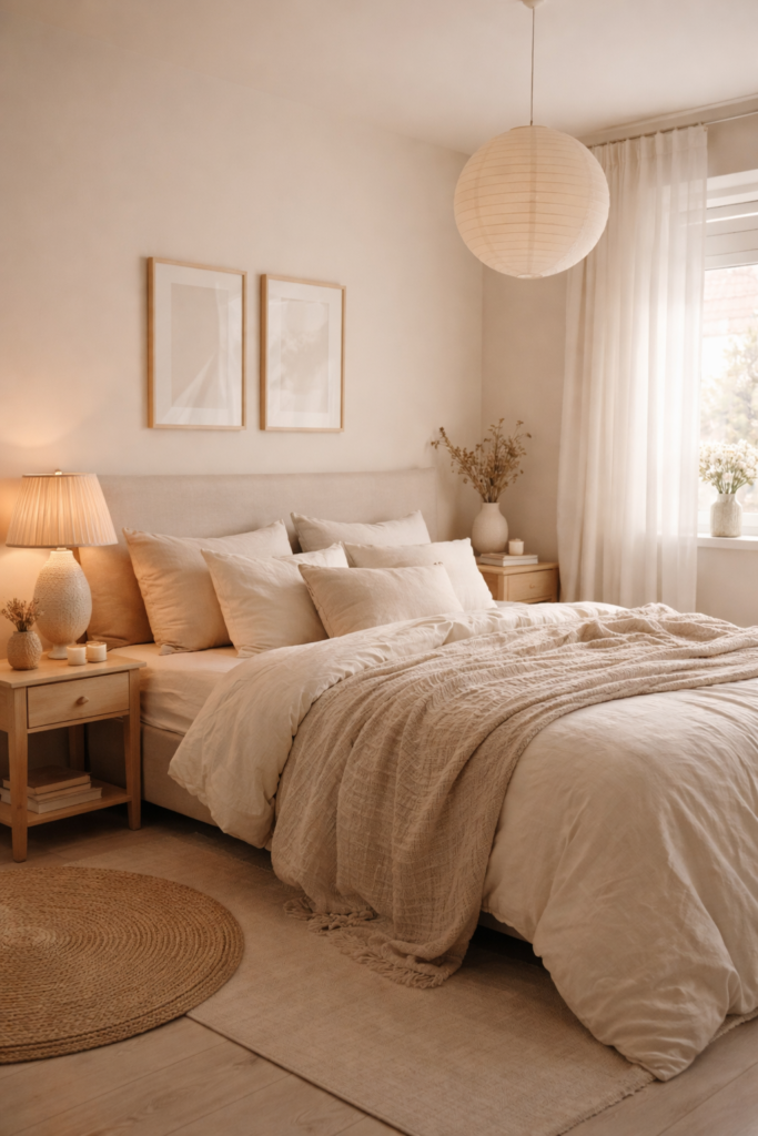 style de chambre principale cosy