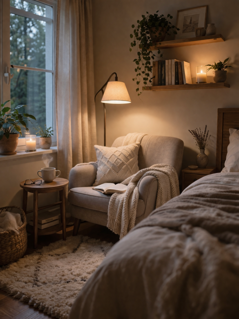 style de chambre principale cosy