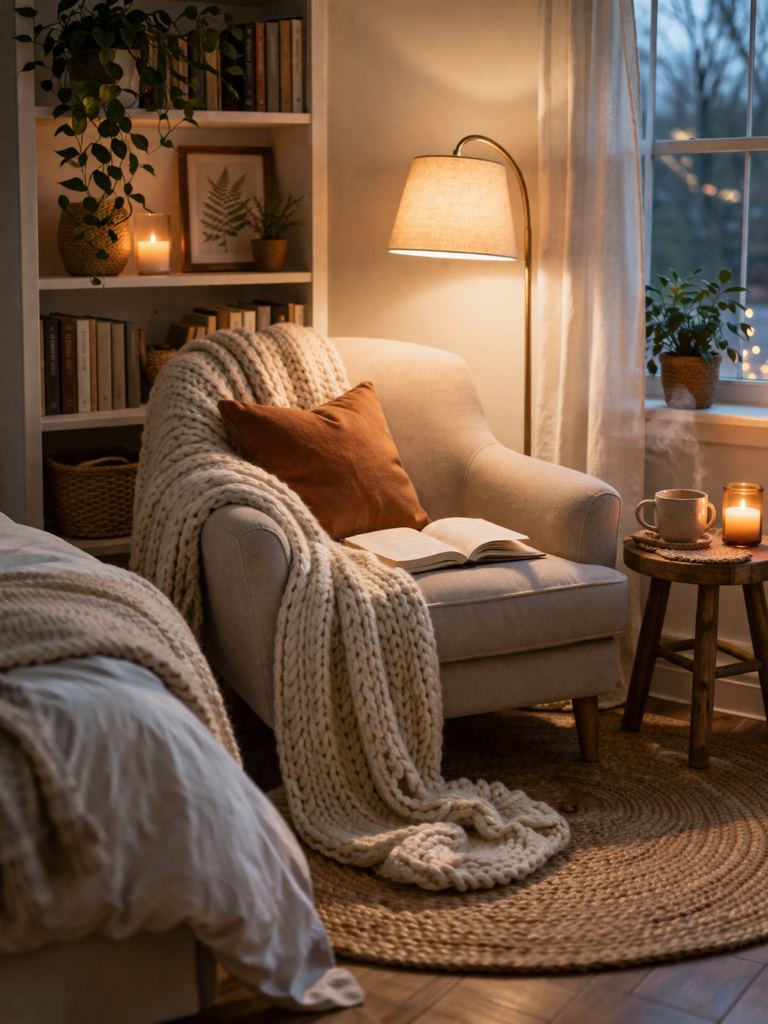 style de chambre principale cosy