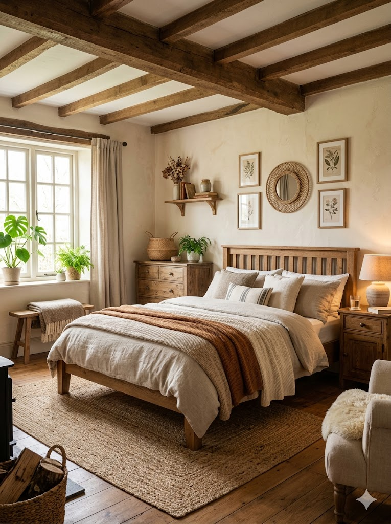 style de chambre principale cosy