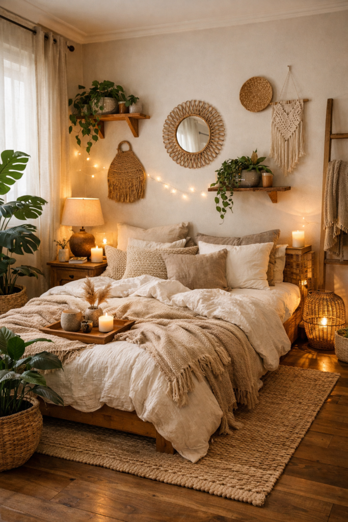 style de chambre principale cosy