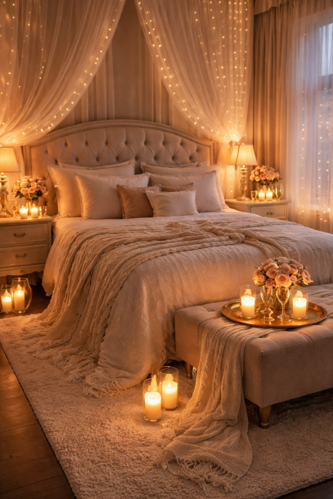  Idées pour une chambre romantique et cosy