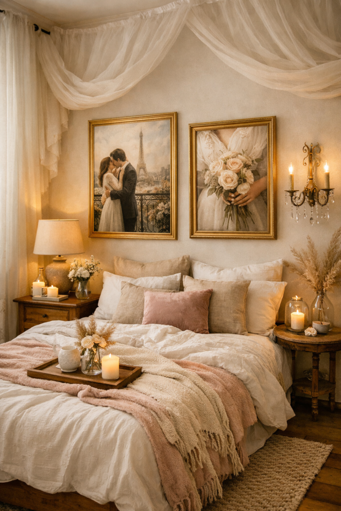 Romantic bedroom  ideas
