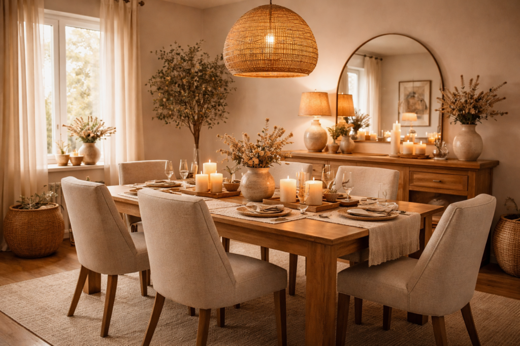  Idées de salle à manger chaleureuse 