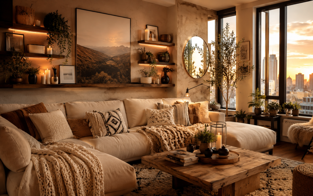 décoration murale cozy pour appartement
