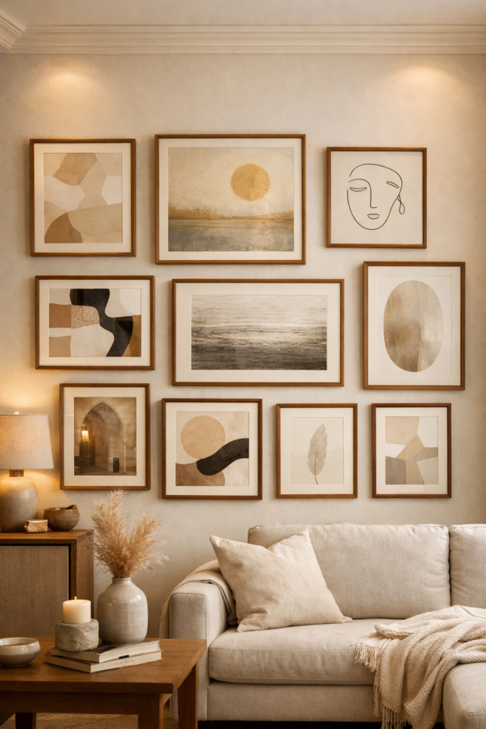 décoration murale cozy pour appartement