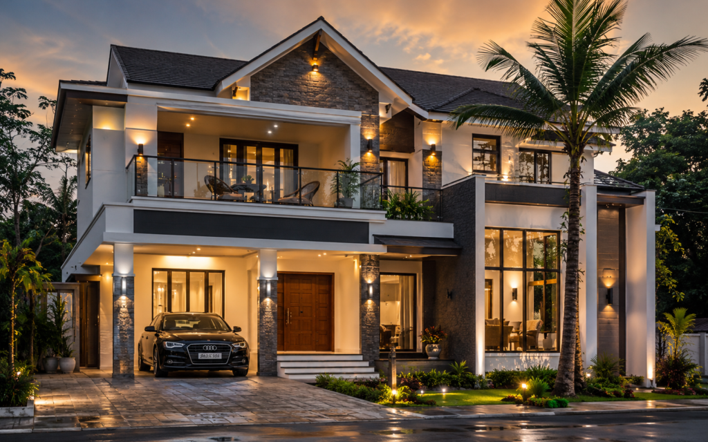 double storied small House Ideas