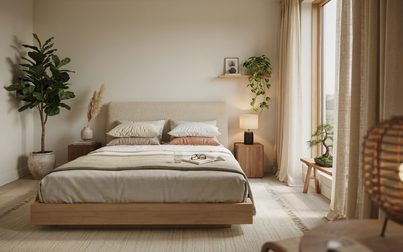 12 Ideas Zen de Color para Dormitorios de Adultos